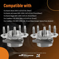 Front Wheel Bearing Hubs for Cadillac CTS (2014–2016) 13589507