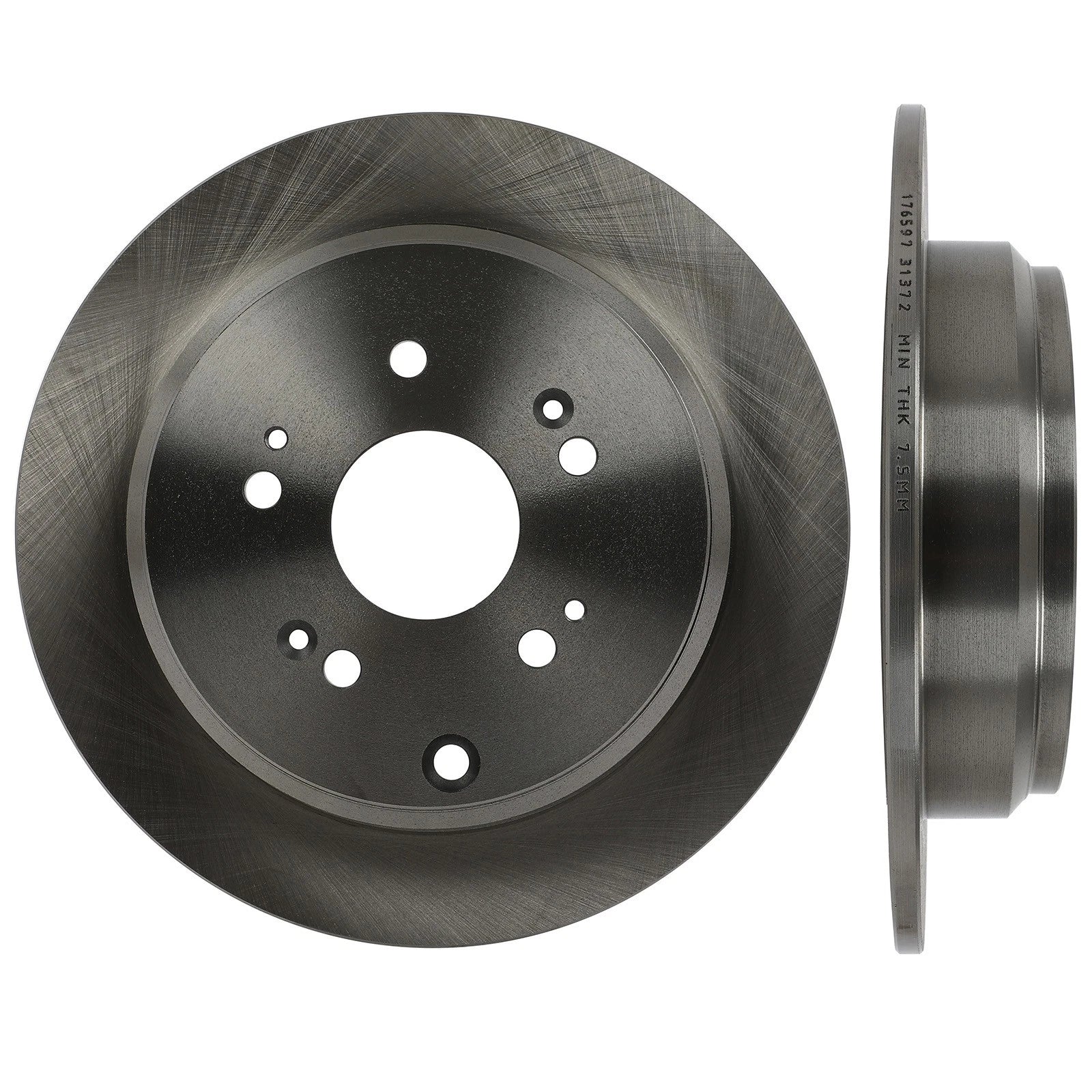 Set of 4 Vented Brake Disc Rotors for Honda CR-V (2005–2006)