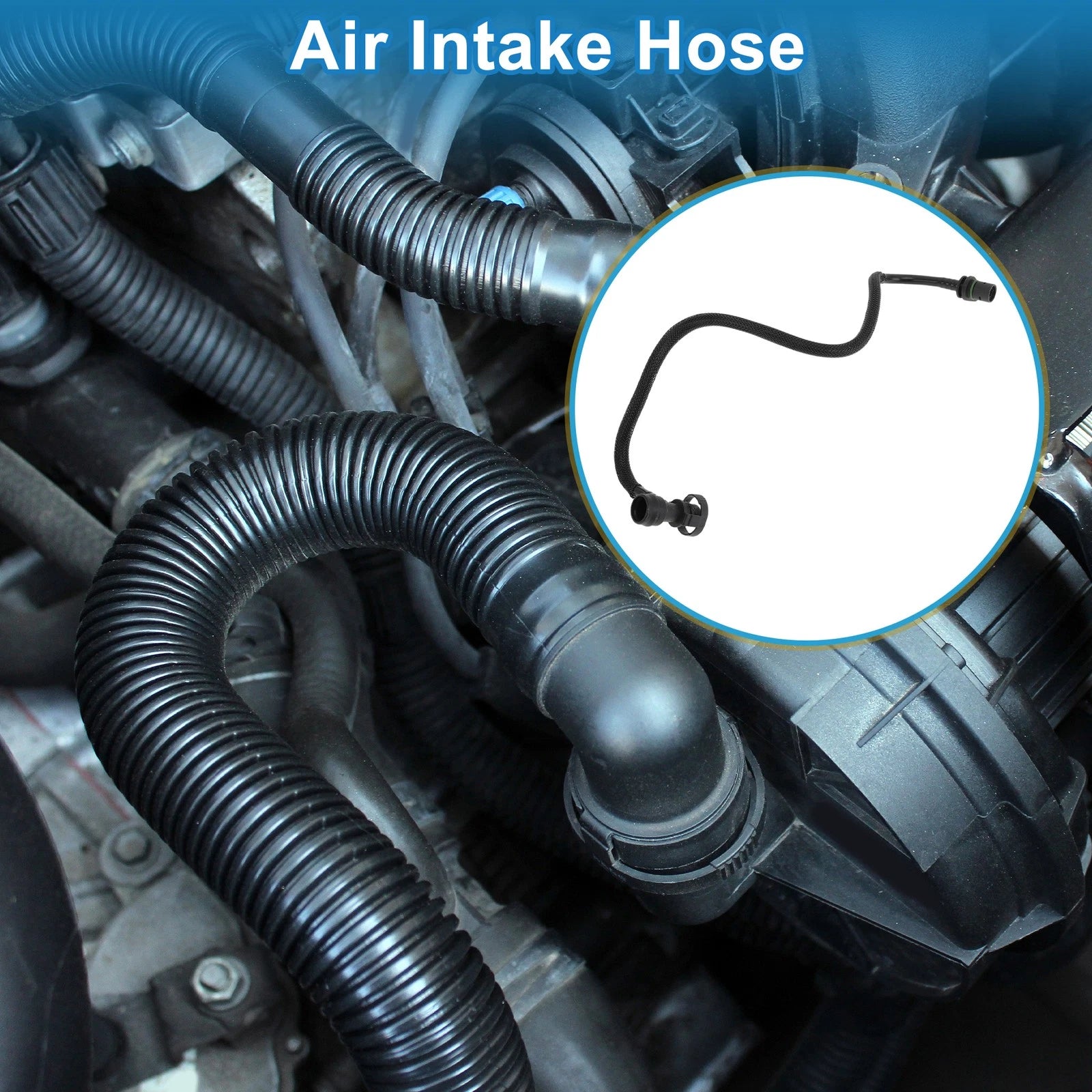 Engine Air Intake Hose for BMW 228i 228iX F23 (2015–2016) No. 11157603816 Rubber