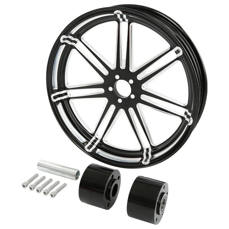 18'' Front Wheel Rim & Dual Disc Hub for Harley Touring Road King (1997–2021)