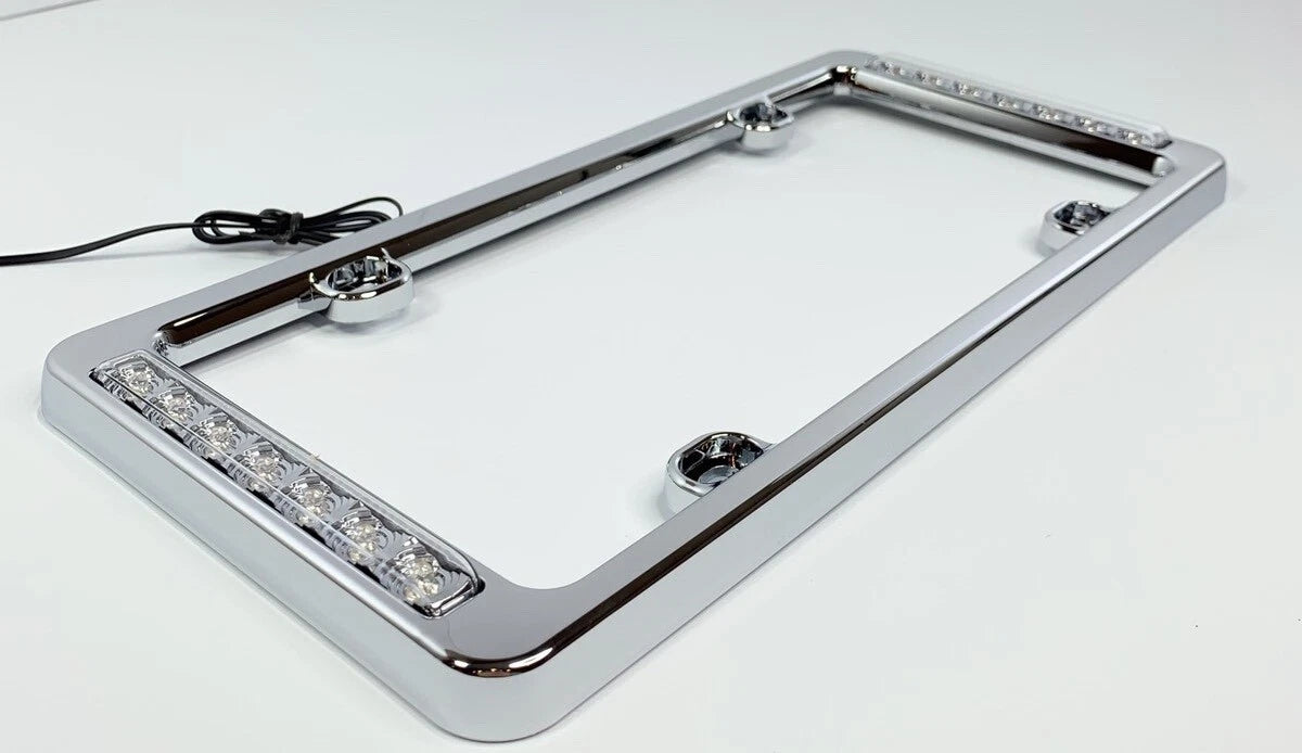License Plate Frame with LED 3rd Brake Light for Honda Civic (2006–2011)