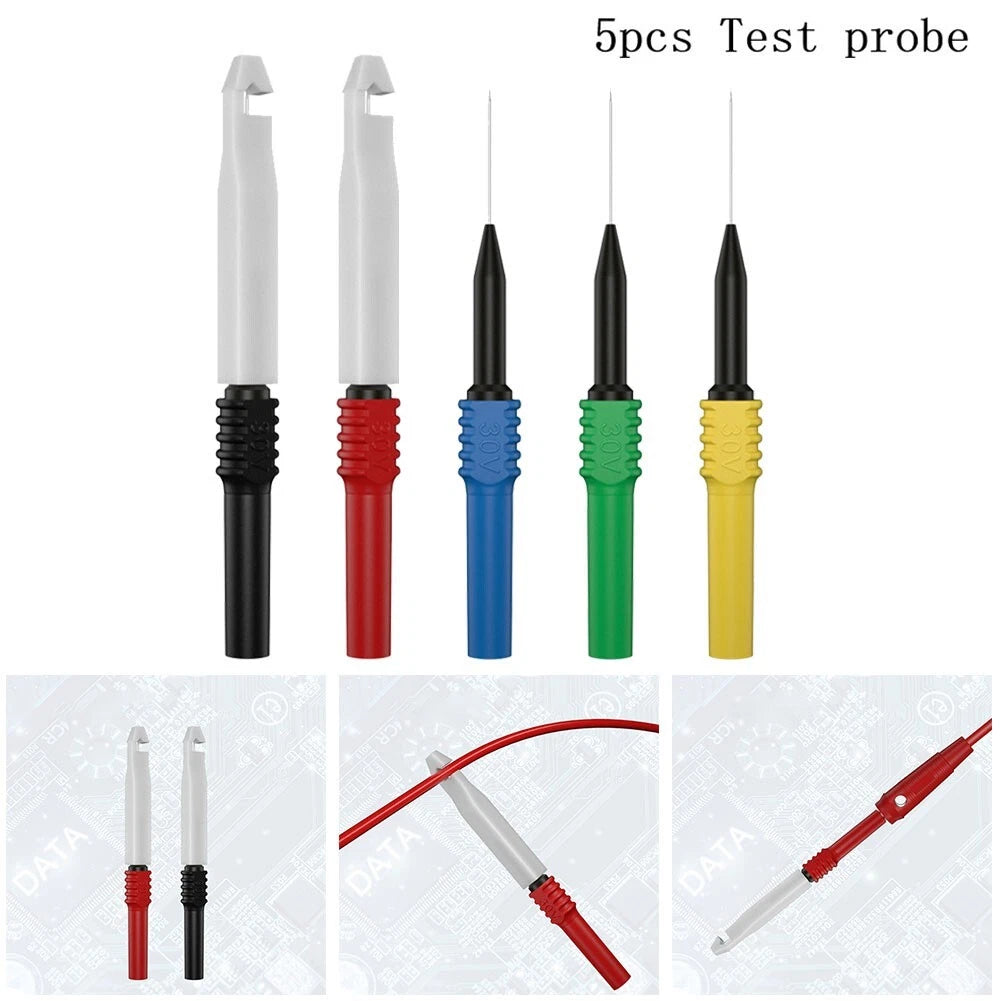 Set of 5 Test Probe Tools 30-60V/30A with 4mm Banana Plug