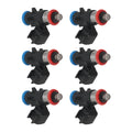 Set of 6 Fuel Injectors for Jeep Wrangler Grand Cherokee Chrysler 200 (2011–2020)