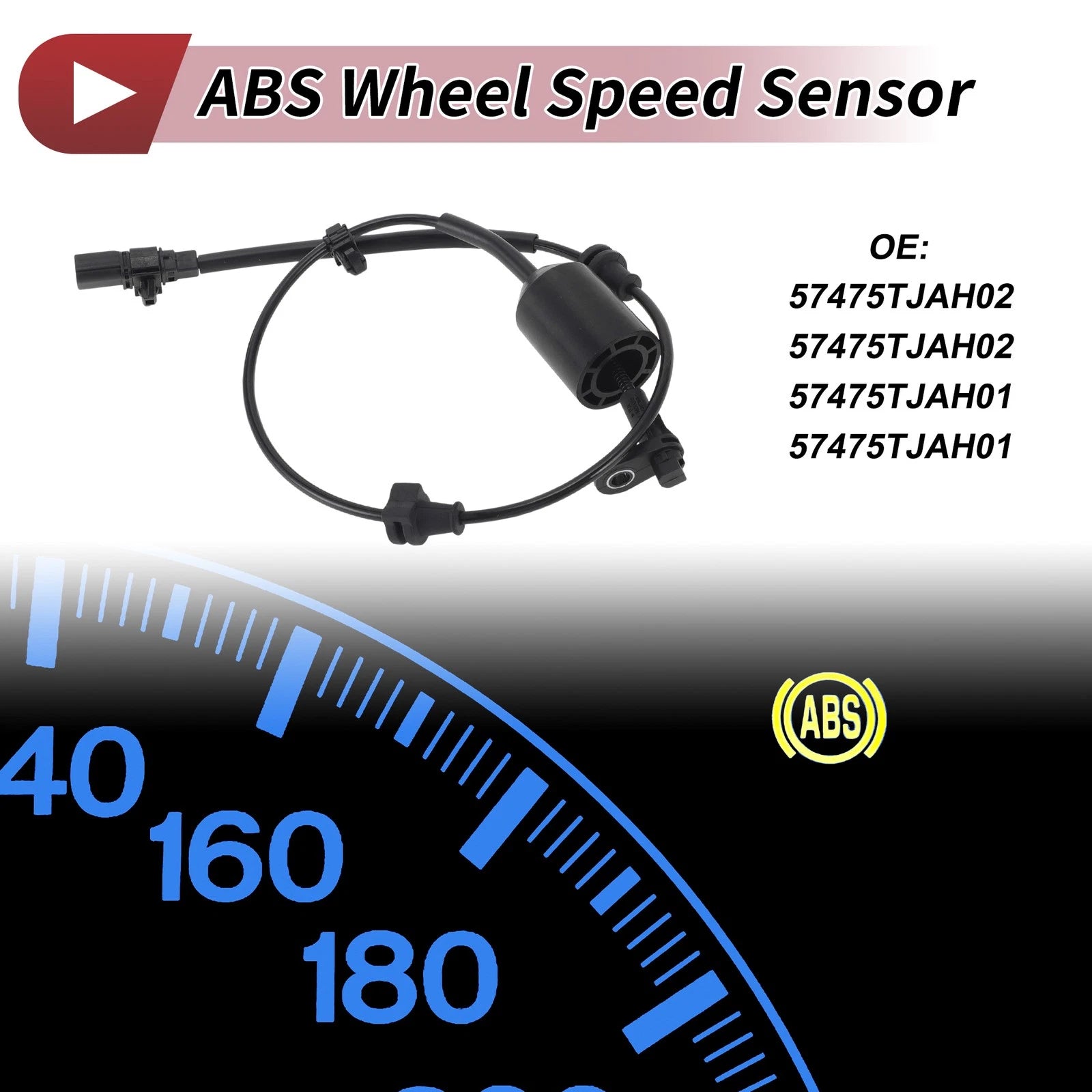 ABS Wheel Speed Sensor No. 57475TJAH02 for Honda Gienia GJ6 
