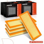 Set of 4 Engine Air Filters for Mercedes-Benz C32 SLK32 AMG (2002–2004)