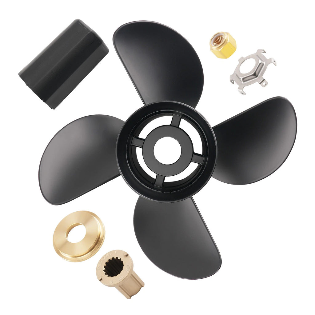 14x19 Boat Propeller for Mercury Sterndrives (135-300HP) 48-8M0084495 4-Blade