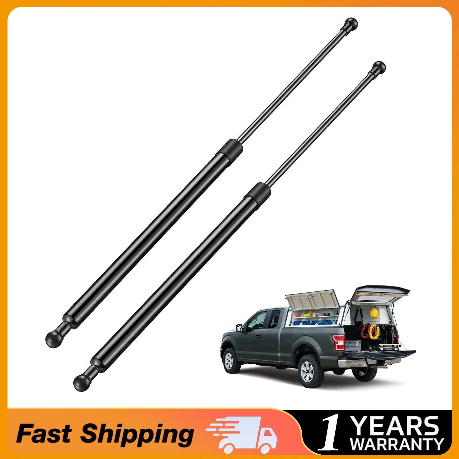 2X 28-Inch Gas Struts for Canopy Toolbox Motorhome Door (Fits Various Models)