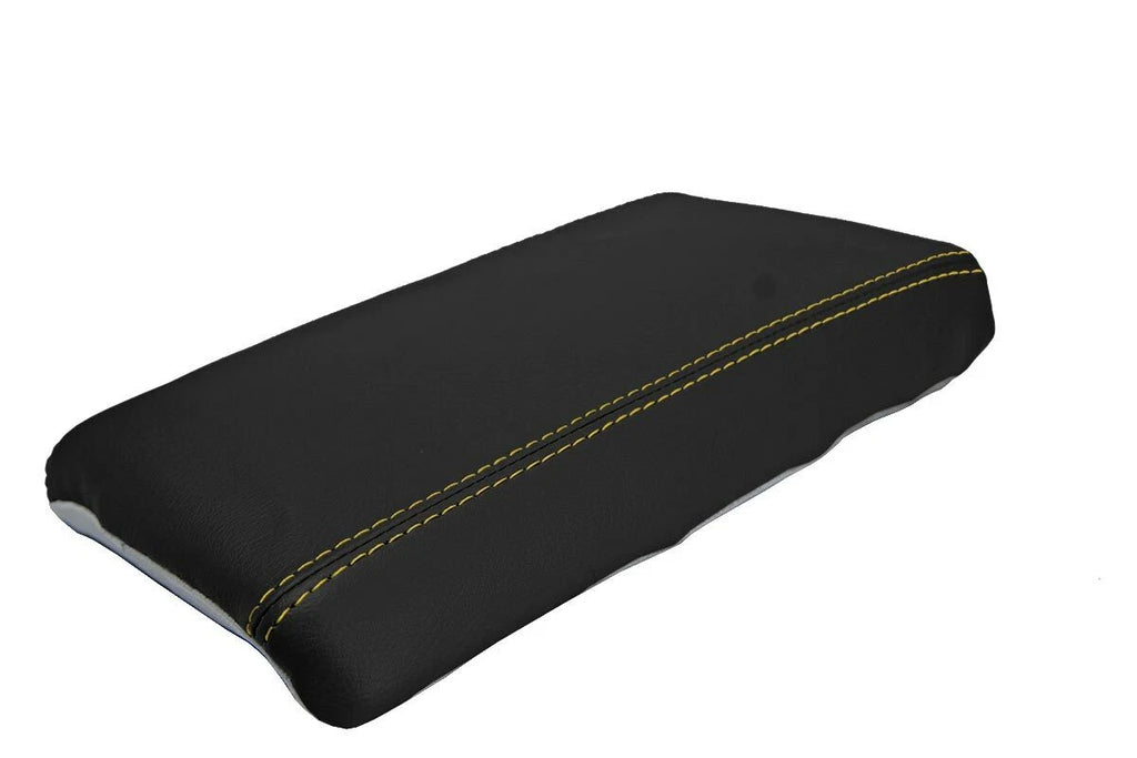 Console Lid Pull Over Cover for Nissan 300ZX (1984–1989) Yellow Stitch