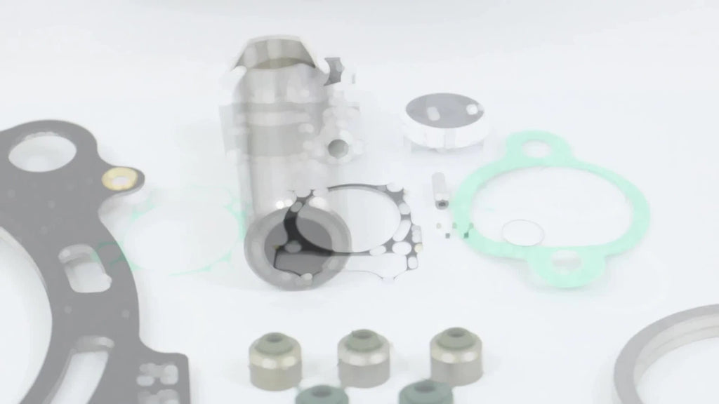 Top End Rebuild Kit with Cylinder Piston Gasket for Yamaha YFZ450R (2009–2021)