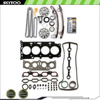 Timing Chain Kit with Head Gasket Set for Toyota Camry RAV4 (2002–2009) 2.4L DOHC