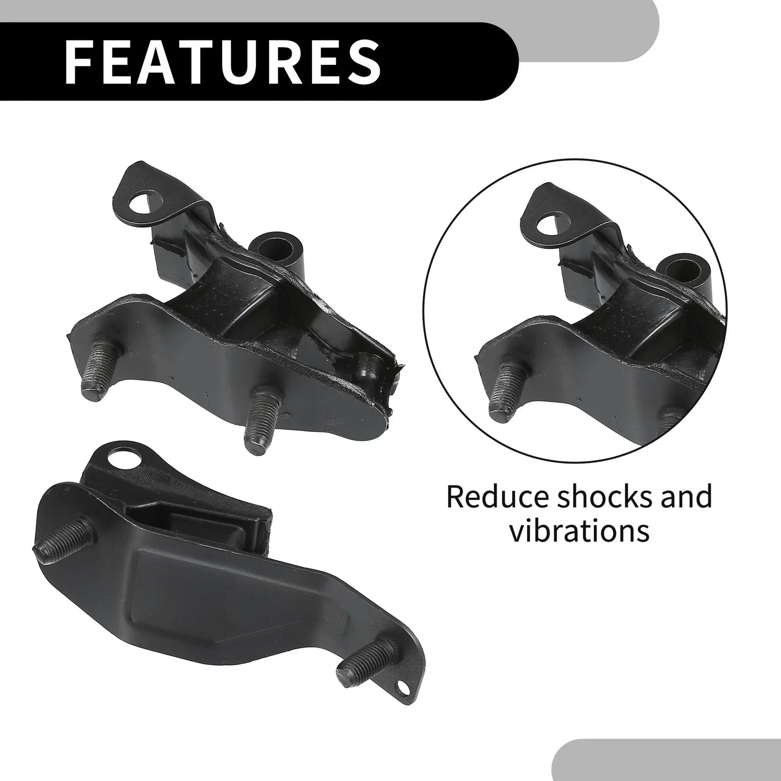 Engine Motor Mount Transmission Mounting Set for Honda Accord 2.4L (2003-2007)