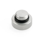 CNC Oil Filler Plug for Scram 411 Hunter / Meteor / Classic 350 (2021–2023) Silver