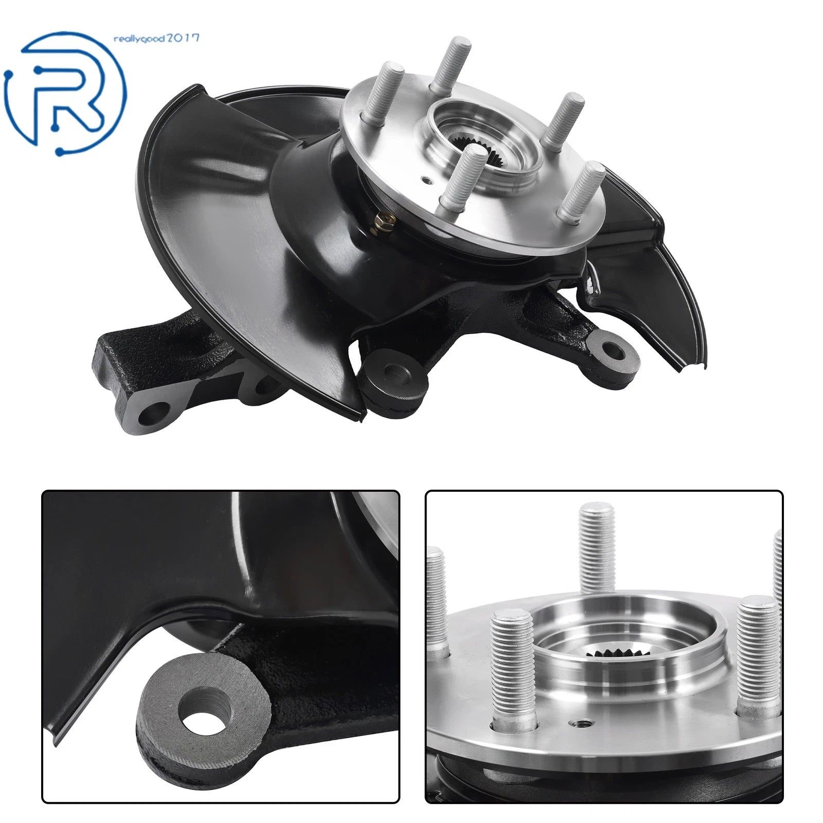 Steering Knuckle & Wheel Hub Bearing for Honda Pilot (2003-2004)