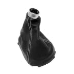 Manual Shift Boot for Honda CR-Z (2010–2014) Black White Stitch