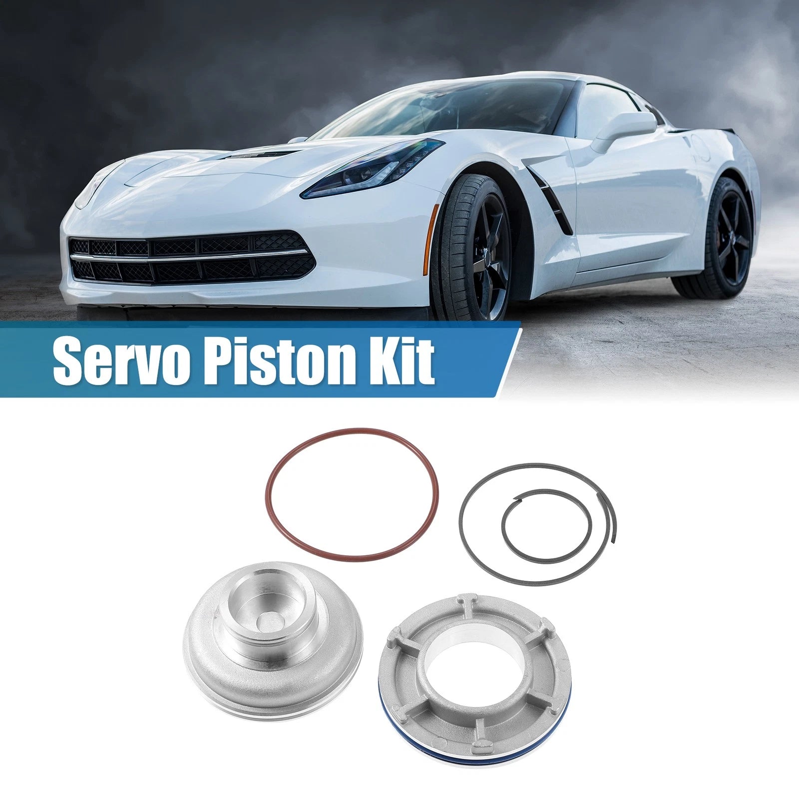 4L60E 700R4 Corvette Servo Piston Kit A74905BK for Chevrolet Corvette (1984–1996)