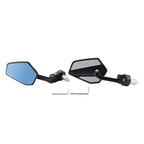 Aluminum 360 Rotation Bar End Mirrors for Motorcycle (22mm, PAIR)
