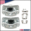 2Pcs Front Disc Brake Calipers w/ Bracket for Toyota Camry LE (2002–2006)