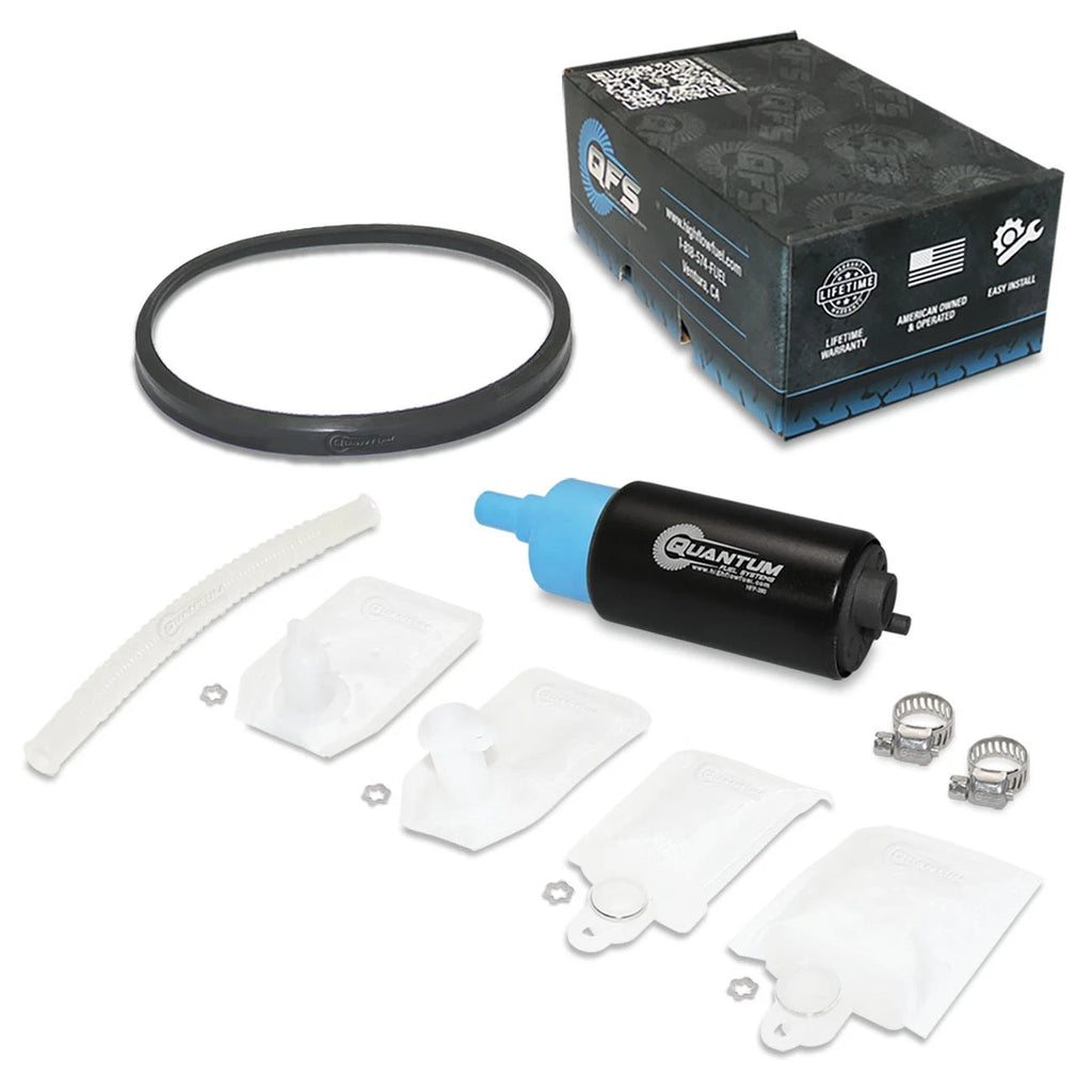 QFS Fuel Pump + Tank Seal + Strainer for Yamaha YFZ450 (2009–2019)