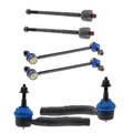 Set of 4 Mevotech Supreme Tie Rod Ends & Sway Bar Links for Acadia XT5 (2017–2020)