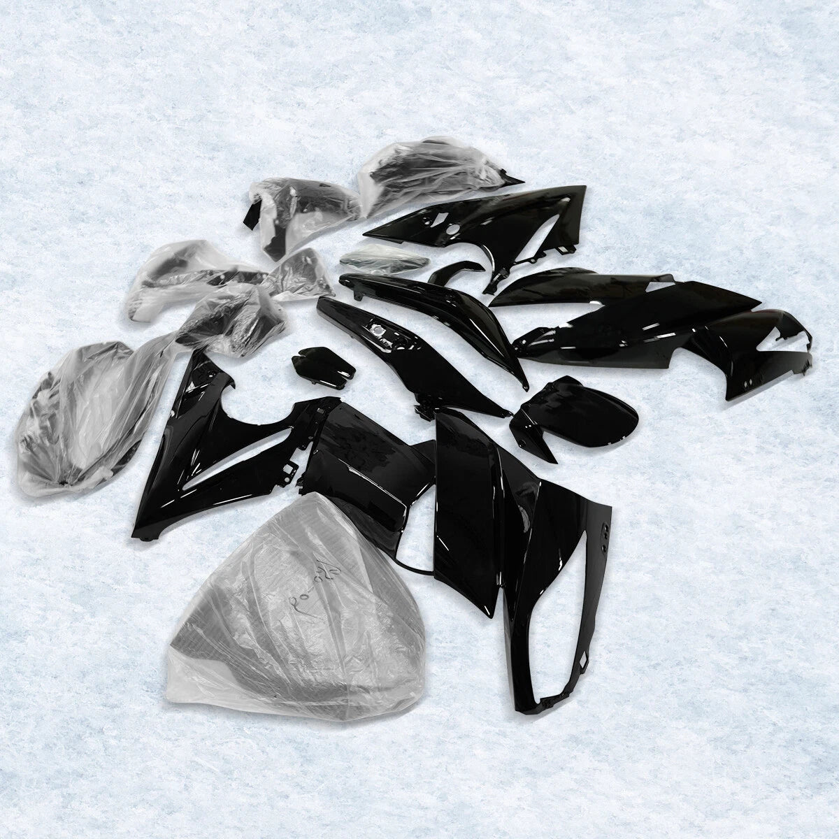 Fairing Kit for Kawasaki ER-6f Ninja 650R EX650 (2009–2011) Glossy Black