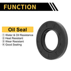 Set of 5 Oil Seal Ring 28x52x7mm NBR Rubber for Rotary Shaft