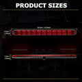 Set of 4 11LED Light Bars for Truck Trailer (15 Inch)