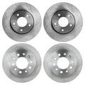 Front and Rear Disc Brake Rotors for Hyundai Tiburon (2003–2008)