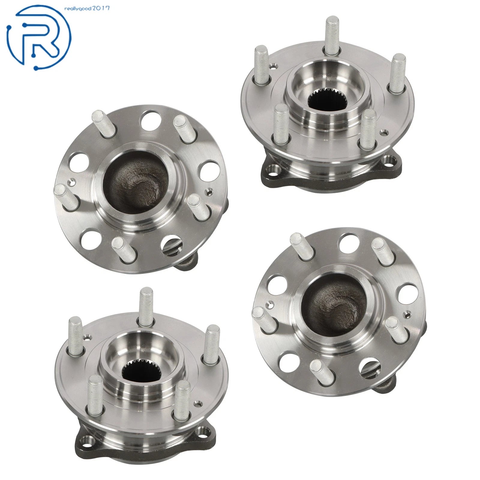 Set of 4 Wheel Bearing & Hub Assembly for Hyundai Sonata Tucson Kia Optima