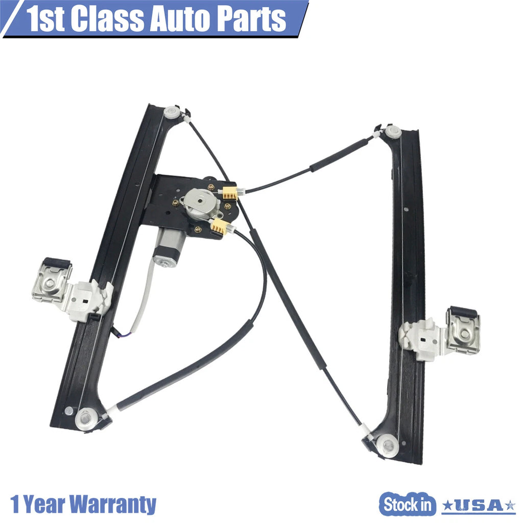Front Left Power Window Regulator Motor for Chevy GMC (2002-2009)