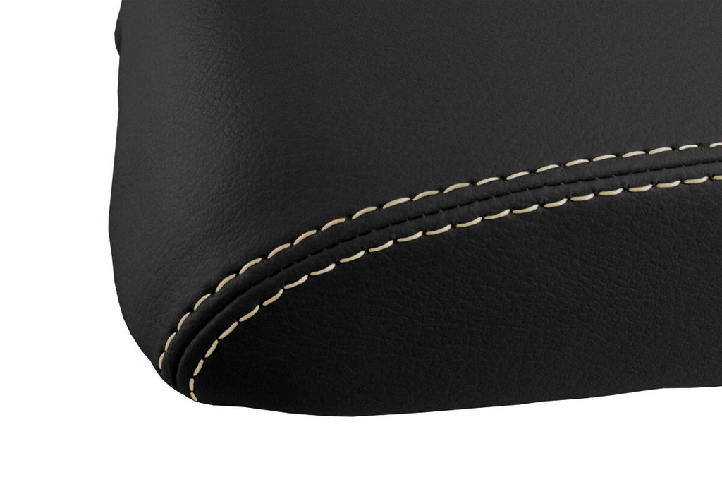 Leather Console Lid Armrest Cover for Cadillac El Dorado (1996–2002) Beige