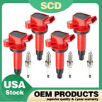 Performance Ignition Coil & Platinum Spark Plug for Toyota Corolla 1.8L (2003–2008) UF247