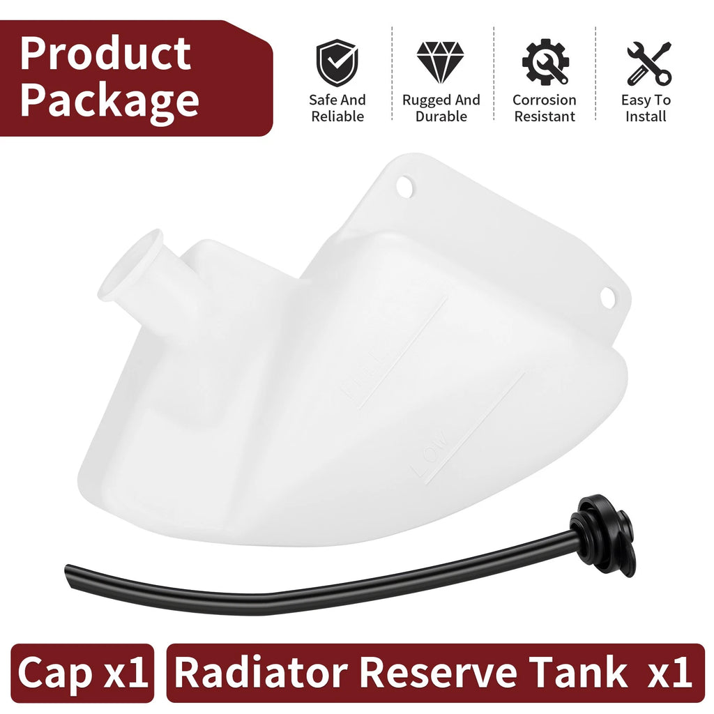 Radiator Reserve Tank w/ Cap for Yamaha YZF-R6 (2006–2024)