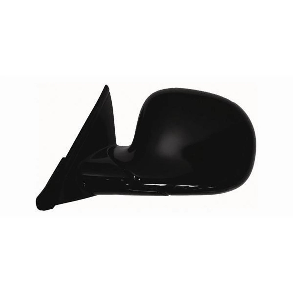 Replacement Black Smooth Driver Side Manual Door Mirror (See Compatible Chart)