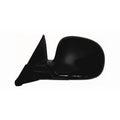 Replacement Black Smooth Driver Side Manual Door Mirror (See Compatible Chart)