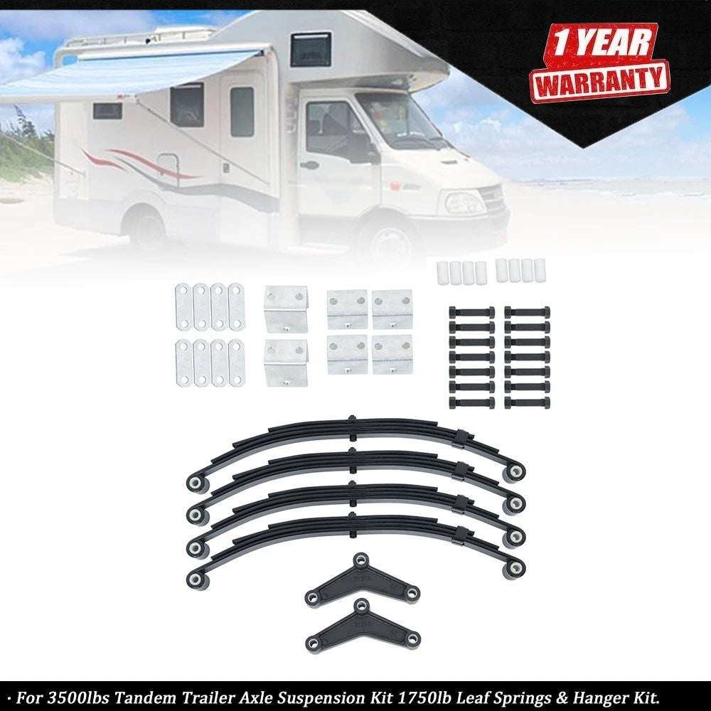 Tandem Trailer Axle Suspension Kit for 3500lbs Trailer (Year Range)