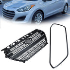 Front Grille Bumper for Hyundai Elantra GT (2016) Black Replacement