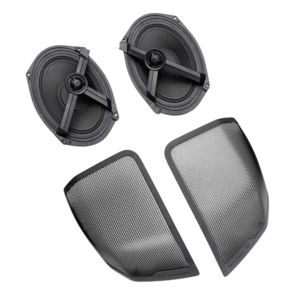Rockford Fosgate Stage I Saddlebag Speakers for Harley Touring (2023–2026)