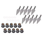 Windshield Bolt Screws  Grey Spike for Honda Yamaha Suzuki BMW Ducati