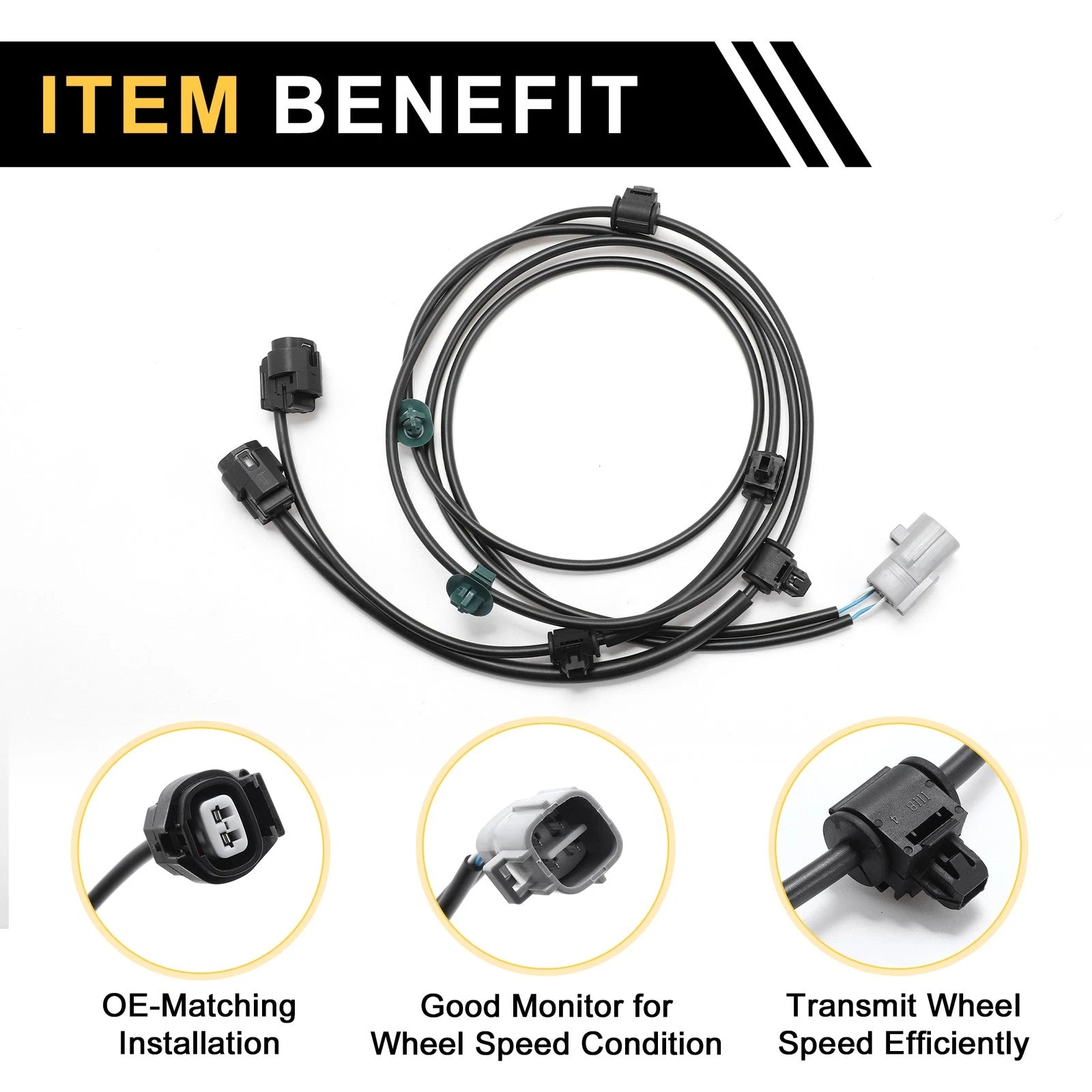 ABS Wheel Speed Sensor No. 8951604070, 1P3783 for Toyota Tacoma (2005–2015)