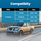 Front Upper Control Arms Suspension Kit for Nissan Pathfinder Frontier Xterra (2005–2019)