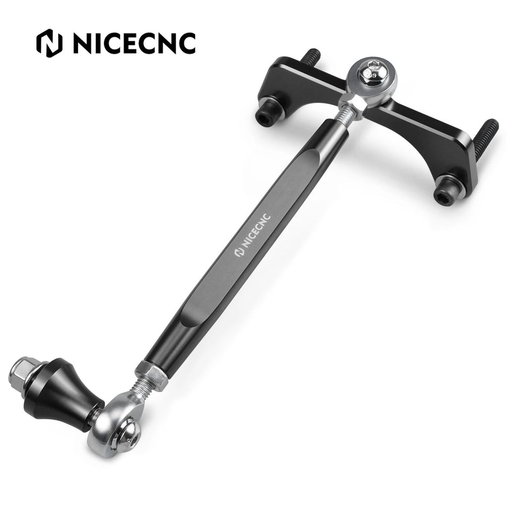 NICECNC Aluminum Frame Stabilizer Link Rod Kit for Street Glide FLHX (2017–2025)