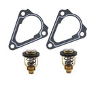 2X Thermostat & Gasket for Yamaha F150 Outboard (67F-12411-01-00, 63P-12414-00-00)