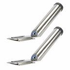 2PC Stainless Fishing Rod Holder Slide Mount for Boat (30°)