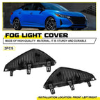 2Pcs Bumper Fog Light Cover Bezel Frame for Nissan Sentra (2024–2025)
