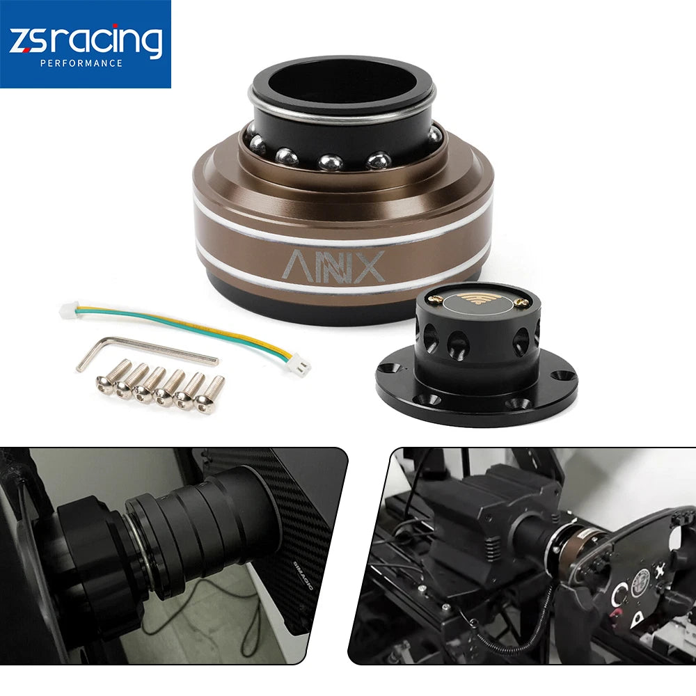 Wheel Base + Quick Release 70mm for Simagic Moza Racing Simulator