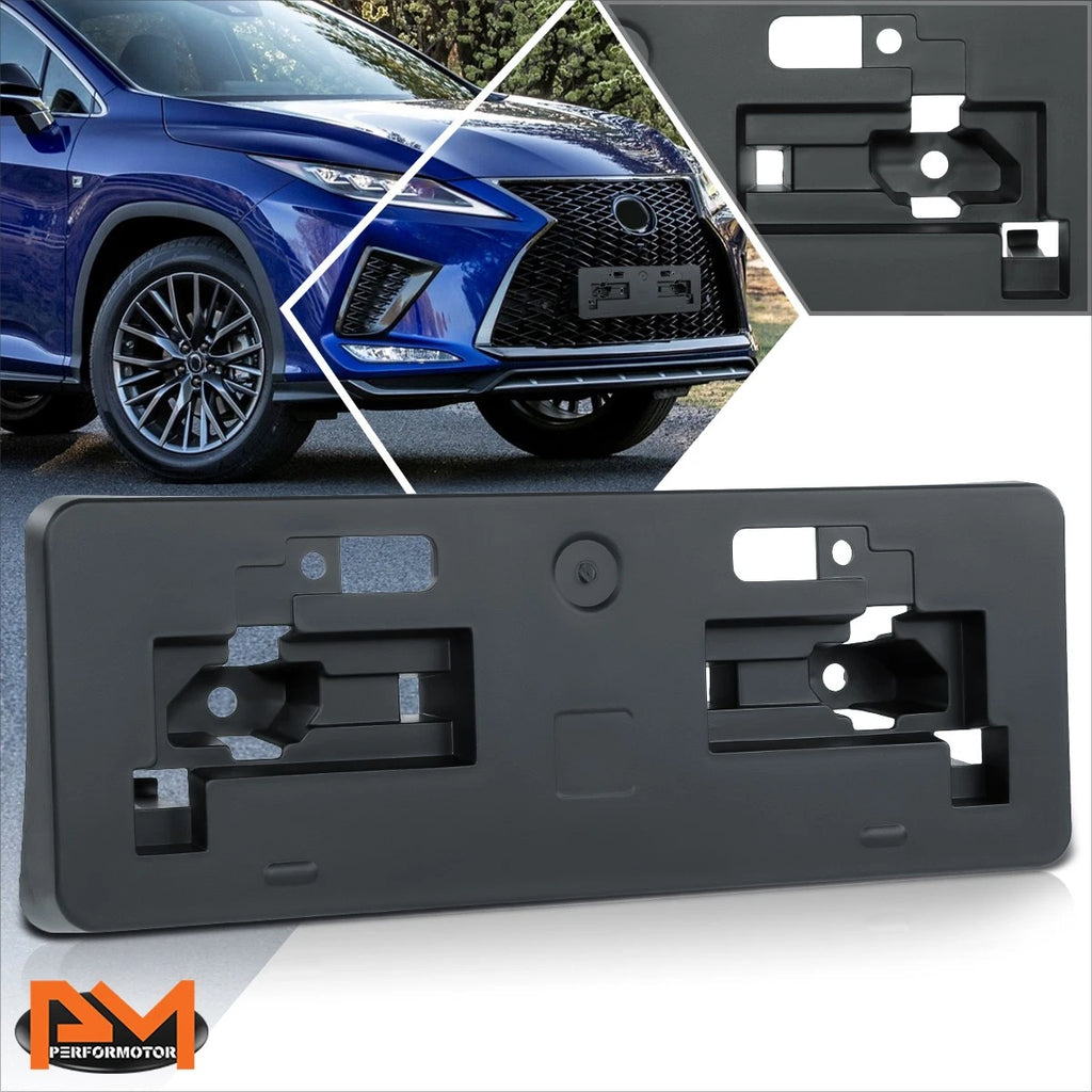 Front Bumper License Plate Mounting Bracket for Lexus RX350 RX450H (2020–2022)