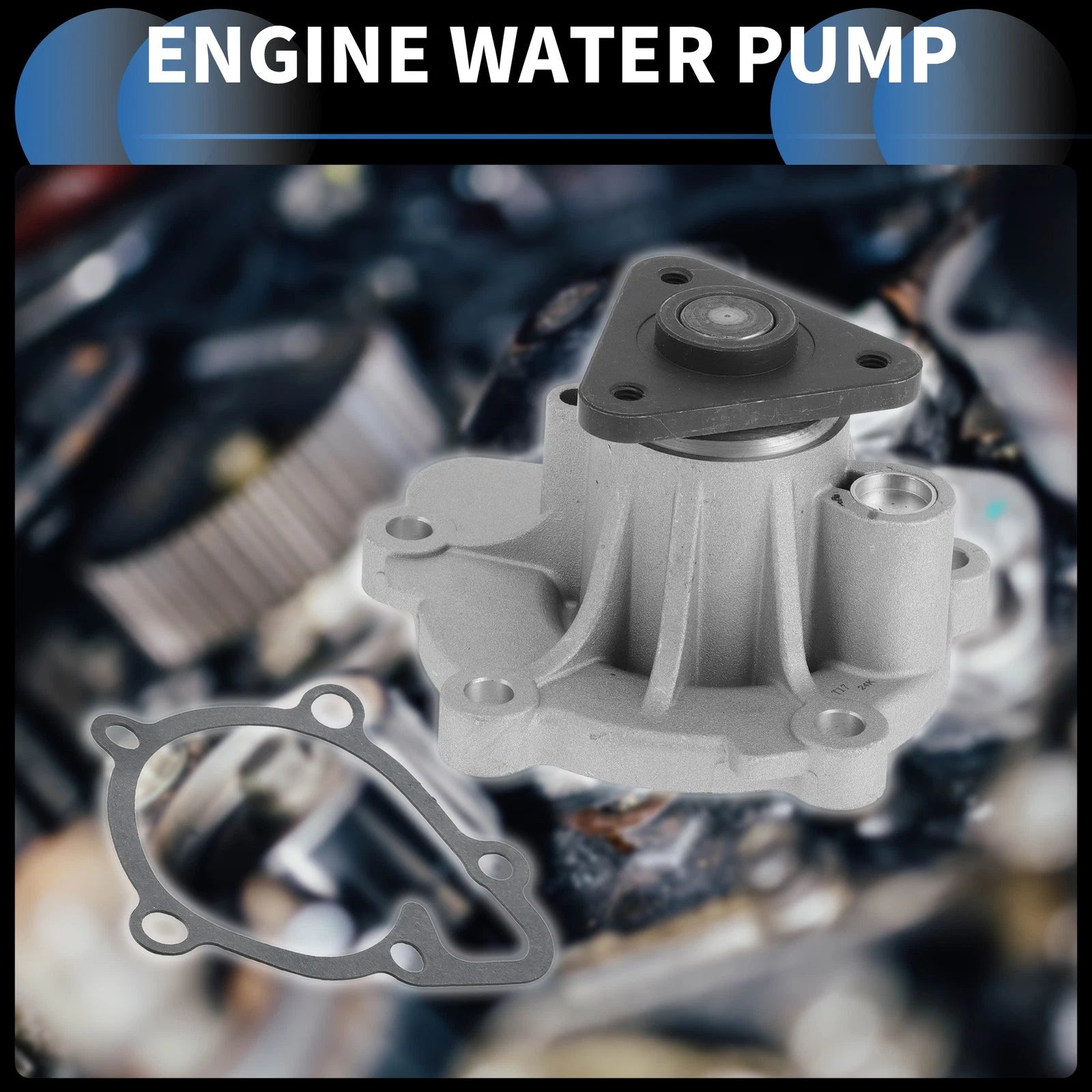 Water Pump with Gasket Kit for Hyundai Santa Fe (2010–2016) No. 2510025002