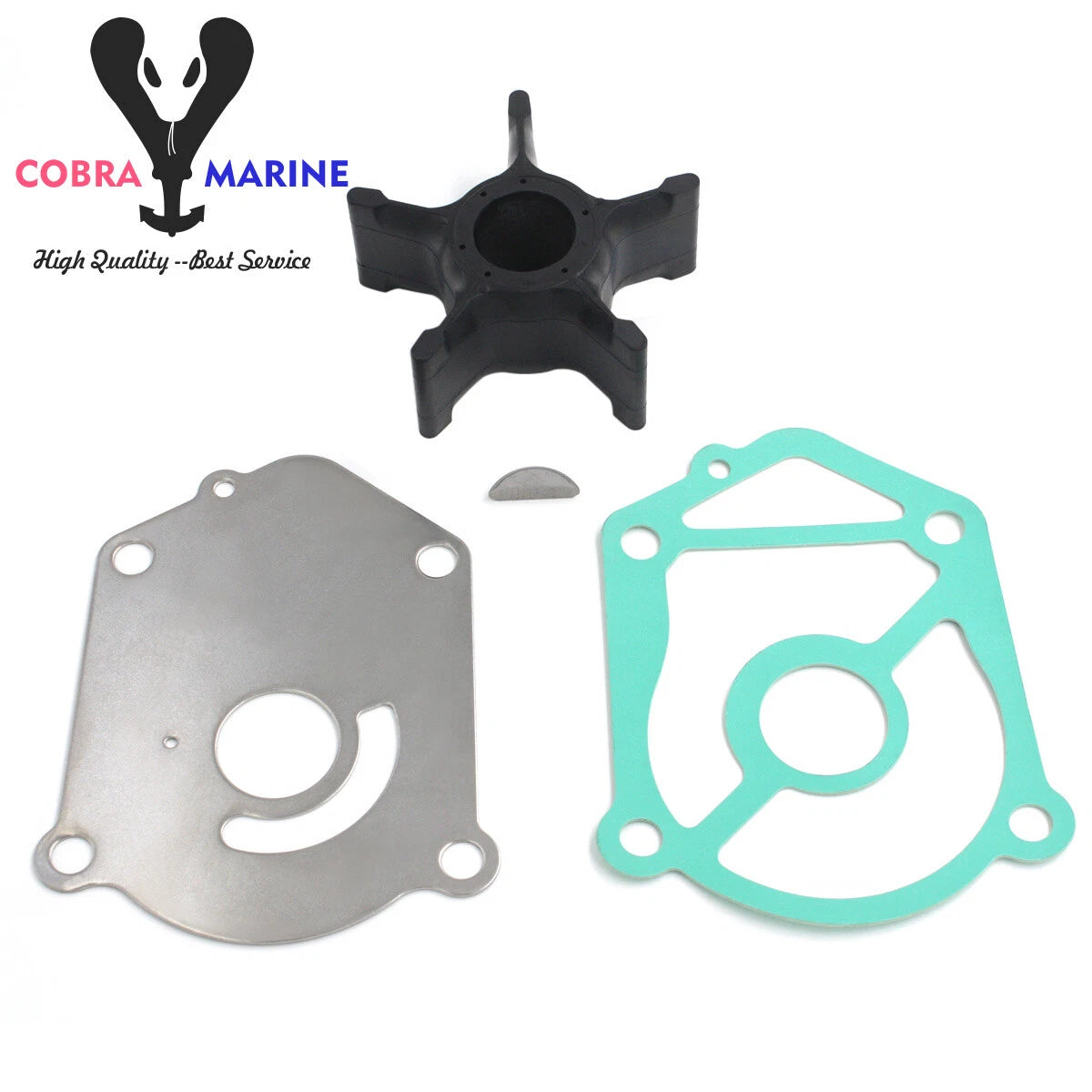 Water Pump Impeller Kit for Suzuki DT 115 140 HP (1983–2001) 17400-94611