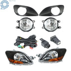Pair Front Bumper Fog Lights for Toyota Yaris (2007–2011) Clear