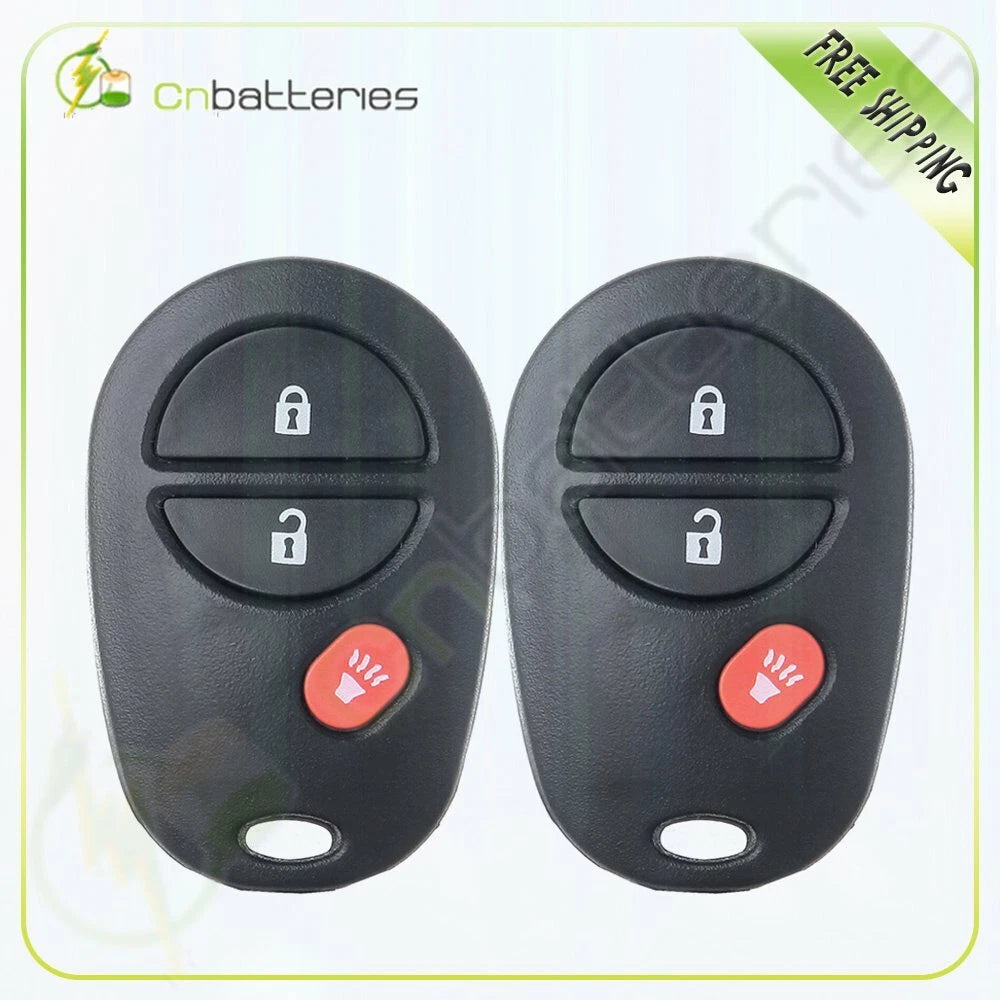 2 Keyless Entry Remote Fob for Toyota Tundra (2011–2017)